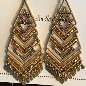 Stella & Dot Horizon Statement Earrings